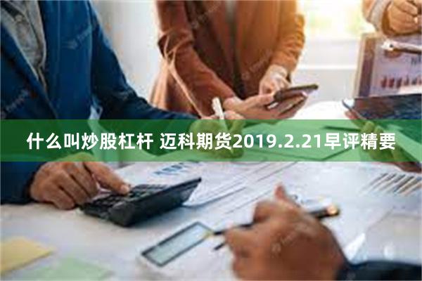 什么叫炒股杠杆 迈科期货2019.2.21早评精要